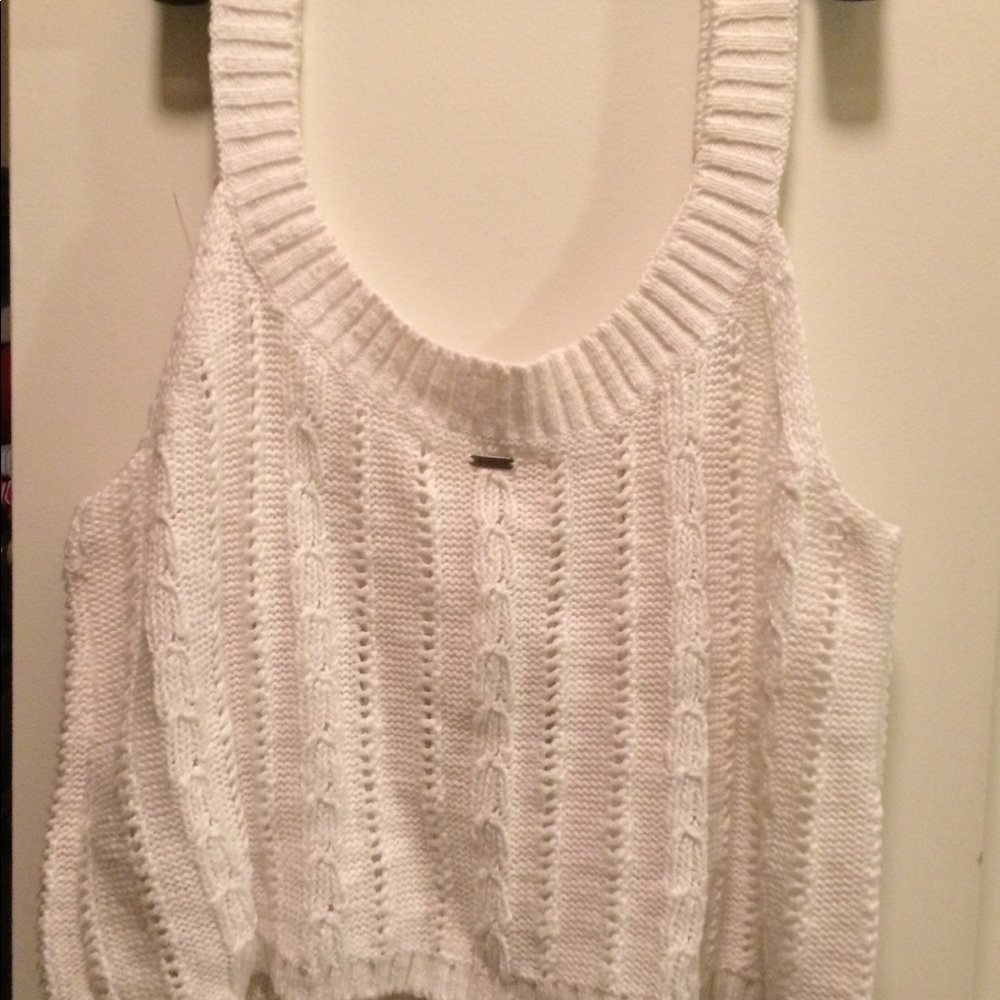 Hollister knitted tank top